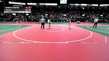 68 lbs Cons. Round 4 - Zain Ali, WSW1 vs Kamdyn Compton, TEV1