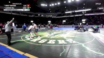 190 lbs Champ. Round 1 - Lawson Dill, Sumner vs Sealy Graham, Ellensburg