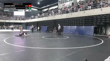 56 lbs Consolation - Alessia Ortiz, Bethlehem vs Myalla Easter, Falls