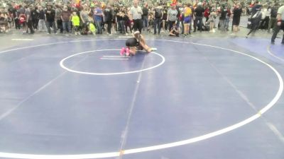 109 lbs Consi Of 4 - Aleena Johnson, Khutulun vs Paige Dye, Gold Rush Wrestling