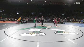 4A/3A/2A/1A Girls 105 Semifinal - Kiya Roe, Rainier Girls vs Annalee Candelaria, Sutherlin Girls