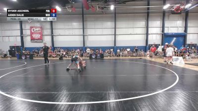 105 lbs Ryder Ascherl, Pennsylvania Blue vs Aiden Dalie, Wisconsin