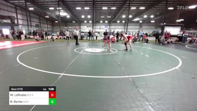 152 lbs Semifinal - Max LoRusso, Red Roots Wrestling Club vs Benjamin Byrne, Smittys Barn