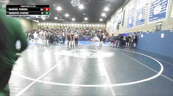 165 lbs Champ. Round 2 - Manuel Torres, McLane vs Ernesto Cortez, Madera South