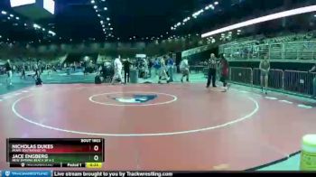 138 lbs Cons. Round 3 - Nicholas Dukes, Miami Southridge Hs vs Jace Engberg, New Smyrna Beach Sr H S