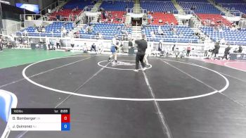 160 lbs Cons 32 #2 - Daniel Bomberger, California vs John Quinonez, New Jersey
