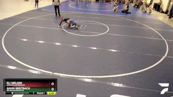 61 lbs Quarterfinal - Eli Nielsen, LeSueur/Henderson vs Gavin Breitbach, Belgrade/Brooten