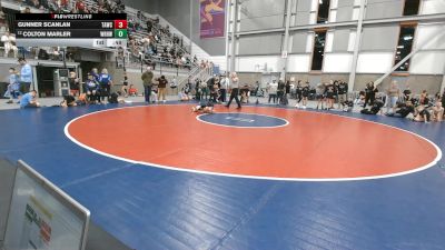 78 lbs Cons. Quarters - Colton Marler, White River Hornets Wrestling Club vs Gunner Scanlan, Team Aggression Wrestling Club