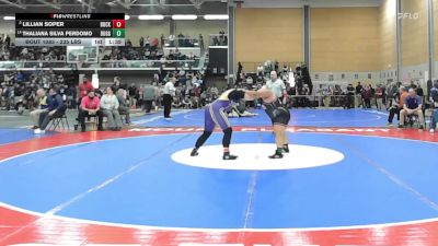 235 lbs Round Of 16 - Lillian Soper, Bucksport vs Thaliana Silva Perdomo, Duggan