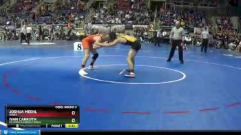 182 lbs Cons. Round 3 - Ivan Carruth, Ellendale/Edegely/Kulm vs Joshua Meehl, Oakes