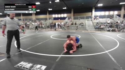 157 lbs Quarterfinal - Jonah Ware, Wasatch WC vs Alias Raby, Anderson Wrestling
