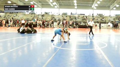 106 lbs Consi Of 64 #2 - Ayden Delgado, NY vs Reid Harris, UT