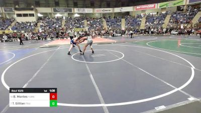 165 lbs Round Of 16 - Bryan Montes, Yuma vs Tucker Gillilan, Fruita