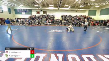 120 lbs Consi Of 8 #2 - Levi Madison, Concord vs Avery Gallagher, Bishop Guertin