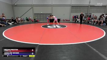 170 lbs Round 1 (8 Team) - Megan Preston, Florida vs Addeline Graser, Nebraska