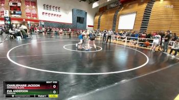 155 lbs Champ. Round 2 - CharlieMarie Jackson, Burns/Pine Bluffs vs Eva Anderson, Sheridan