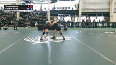 131 lbs Cons. Semi - Hannah Palise, Grand Valley State vs Mason Harsch, Adrian College