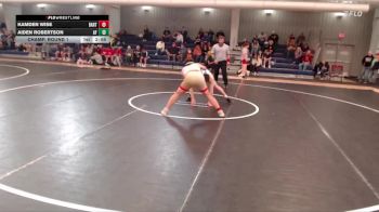 174 lbs Champ. Round 1 - Aiden Robertson, Air Force vs Kamden Wise, Barton