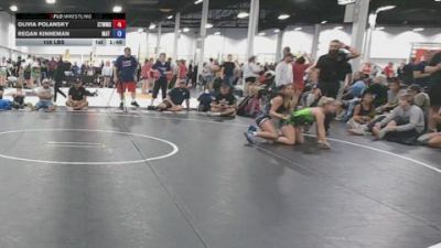 105 lbs Rr Rnd 4 - Olivia Polansky, CTWHALE - GK12E vs Regan Kinneman, Mat Demon Girls Blue - GK12E