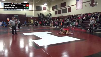 140 lbs 3rd Place Match - Brielle Parke, Linn-Mar vs Meredith Kaump, Cedar Rapids Kennedy