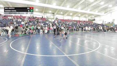 70 lbs Champ. Round 1 - Will Keetch, Excalibur Wrestling Club vs Thierry Fayol, Westlake