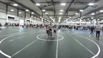 58 lbs Consolation - Fitz Moreno, Red Wave WC vs Kensey Morales, BlackCat WC