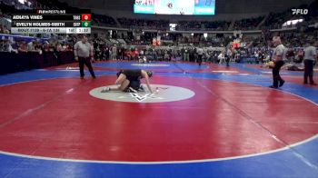 6-7A 138 1st Place Match - Evelyn Holmes-smith, Enterprise HS vs Aenaya Vines, Thompson HS