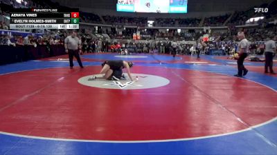 6-7A 138 1st Place Match - Evelyn Holmes-smith, Enterprise HS vs Aenaya Vines, Thompson HS