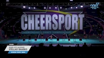 River City Allstars - Stellar Sharks [2023 L3 Youth - Small] 2023 CHEERSPORT National All Star Cheerleading Championship