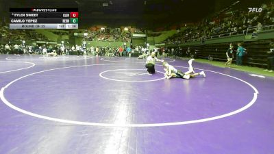 106 lbs Round Of 32 - Tyler Sweet, Clovis North vs Camilo Yepez, Redwood -Visalia