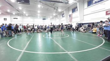 114 lbs Quarterfinal - Makenna Williams, Backyard Barbarians-MS vs Finnegan Meade, West Virginia Wild-MS