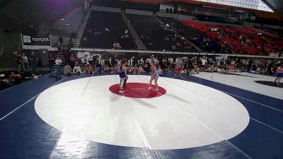 120 lbs Cons. Semis - Kalea Markulis, Hawaii vs Kayla Landers, Colorado