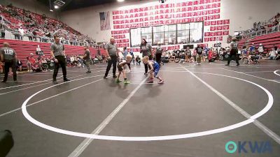 43-46 lbs Rr Rnd 1 - Gabriel Robertson, Chandler Takedown Club vs Koen Goodin, Cowboy Wrestling Club