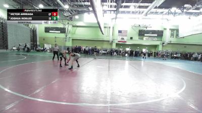 120 lbs Semifinal - Joshua Robles, EAGLE ROCK vs Victor Arreaga, CANOGA PARK