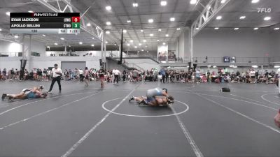 138 lbs Round 4 (6 Team) - Apollo Bellini, CTWHALE ORCA vs Evan Jackson, LBWC