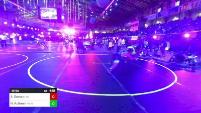157 lbs Round Of 16 - Adriel Gomez, Liberal WC vs Nolan Aultman, Thunder Basin