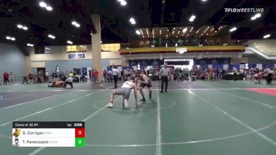 235 lbs Consi Of 32 #1 - Dan Corrigan, Rowan vs Tom Paneccasio, UCONN