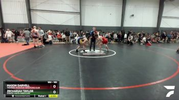 182 lbs Round 3 - Mason Darvell, Thunder Mountain Wrestling Club vs Zechariah Taylor, Ilwaco Youth Wrestling