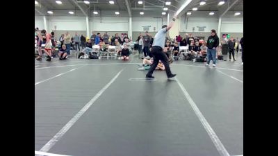 80 lbs Round 1 (10 Team) - Dylan Hughes, River City Wrestling vs Benjamin Miliam, 84 Athletes
