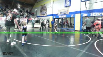 45 lbs Quarterfinal - Greyson Alexander, Berryhill Wrestling Club vs Hudson Burgess, Keystone Kids Wrestling Club
