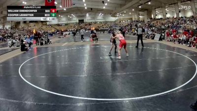 157 lbs Placement (4 Team) - William Emendorfer, Baylor School vs Cooper Ledbetter, McCallie School