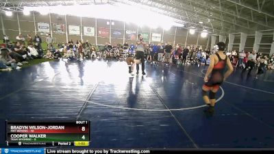 92 lbs Round 1 (4 Team) - Tad Nebeker, Team Wyoming vs Mercer Hamilton, Mat Demons