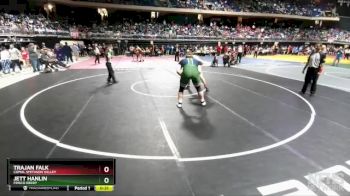 5A 285 lbs Cons. Round 1 - Jett Hanlin, Frisco Reedy vs Trajan Falk, Comal Smithson Valley