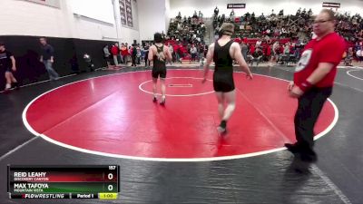 157 lbs Cons. Round 4 - Reid Leahy, Discovery Canyon vs Max Tafoya, Mountain Vista