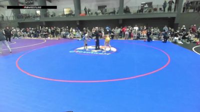 16U Girls FS - 130 lbs Cons. Round 2 - Amanda Lillie, WA vs Malakaya Ottow, OR