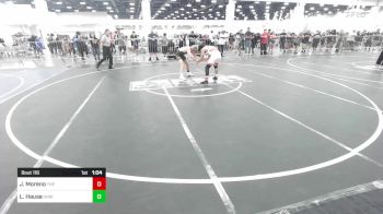 120 lbs Round Of 32 - Jonathan Moreno, The Wolves Den WC vs Logan Hause, Horizon Huskies AZ