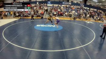 157 lbs Semifinal - Cooper Pontelandolfo, Nyu vs Xavier Howard, McDaniel