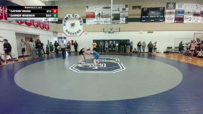 106 lbs Semifinal - Cayden Vrana, Upton vs Danner Wiseman, Moorcroft