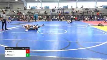 126 lbs Prelims - Leandro (LJ) Araujo, ND vs Elijah Molinar, WA