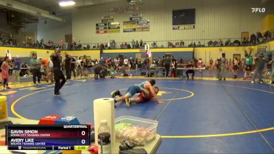 160 lbs Round 1 - Toby Lundgren, Colby Kids Wrestling Club vs Tuxley Kirkhart, Kanza FS/GR Wrestling Club